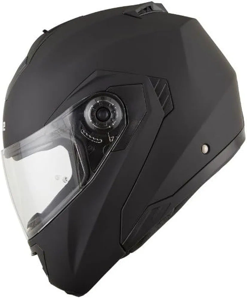 Casque moto Modulable | Noir Mat | Double Visière