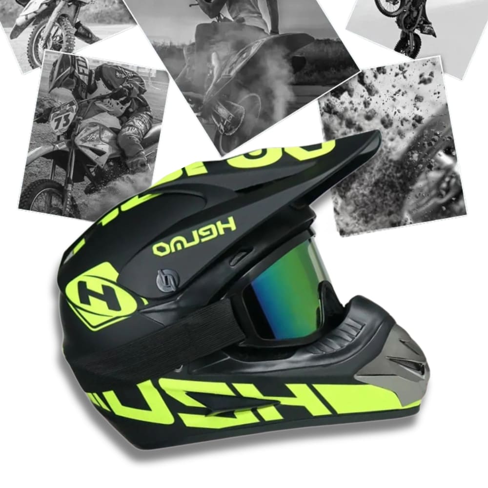Casque de Moto Cross intégral moto tout-terrain
