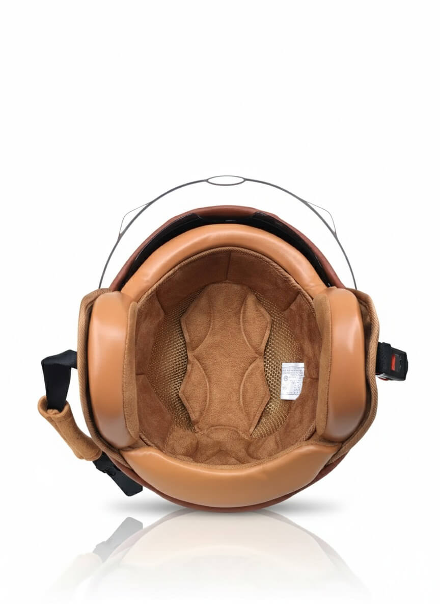 Casque Moto Retro Vintage Bluetooth Integrer | Intercom 4eme Generation