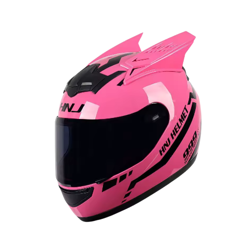 Casque moto Intégrale Femme | Cat Rose