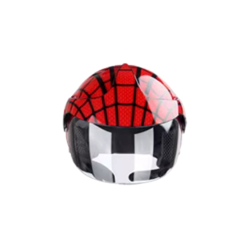 Casque moto enfants | spider man 3 à 9 ans