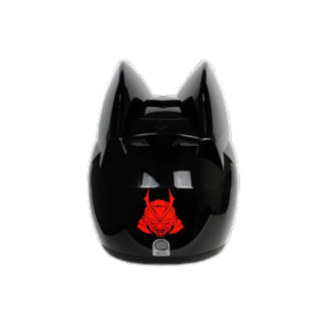 Casque moto Femme Oreille de Chat Noir | Integrale