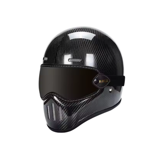 Casque moto Scorpion  | model "Hannibal" Noir Mate