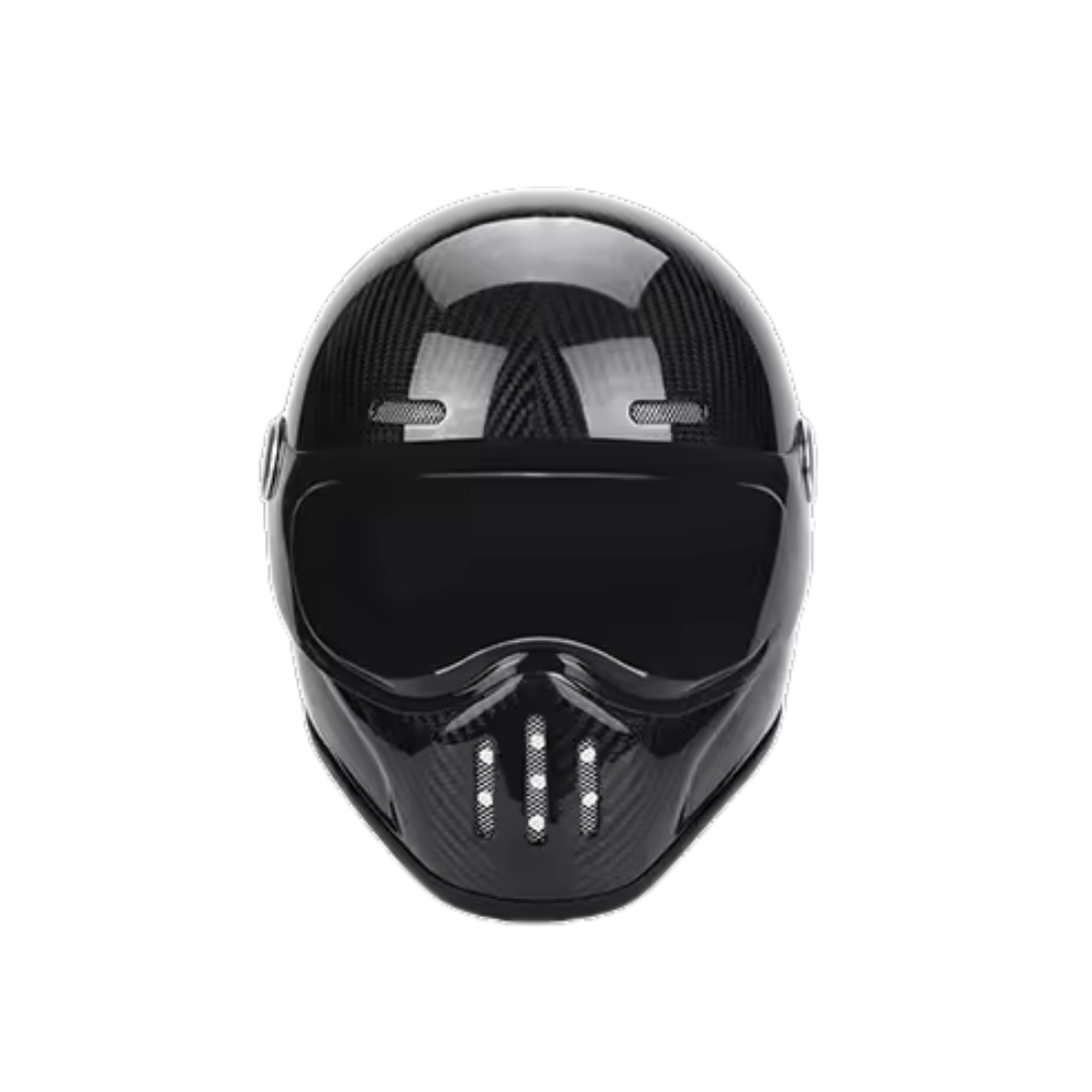 Casque moto Scorpion  | model "Hannibal" Noir Mate