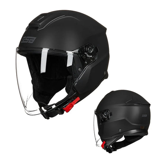 Casque Moto Scooter Semi Ouvert Homme Femme | Casque d'été