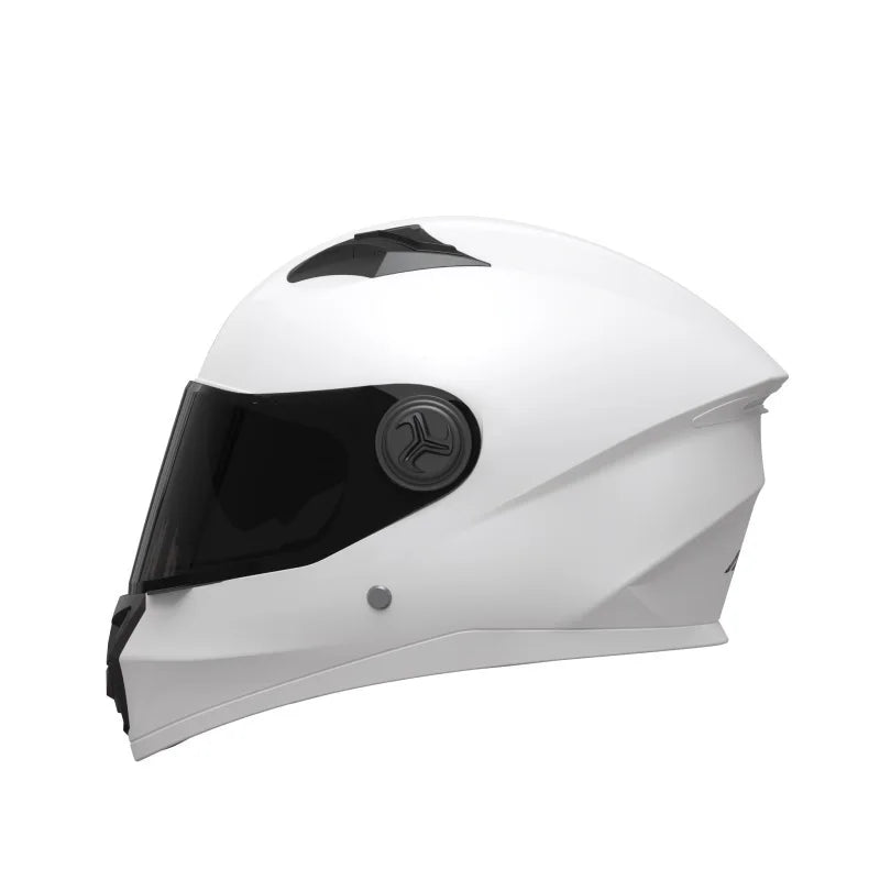 Casque moto intégral Femme Blanc