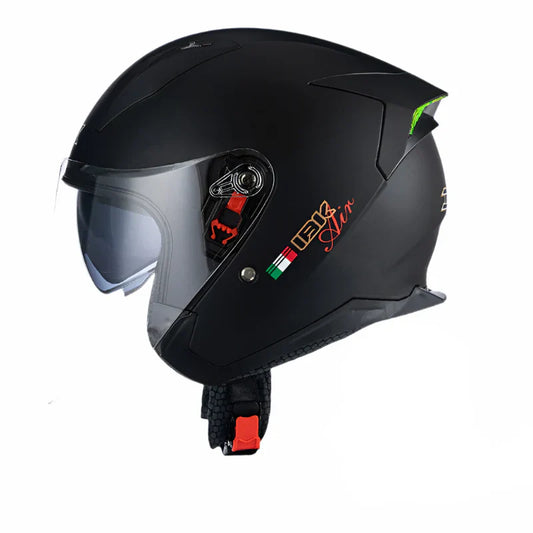 Casque Moto Scooter Homme Femme Demi ouvert