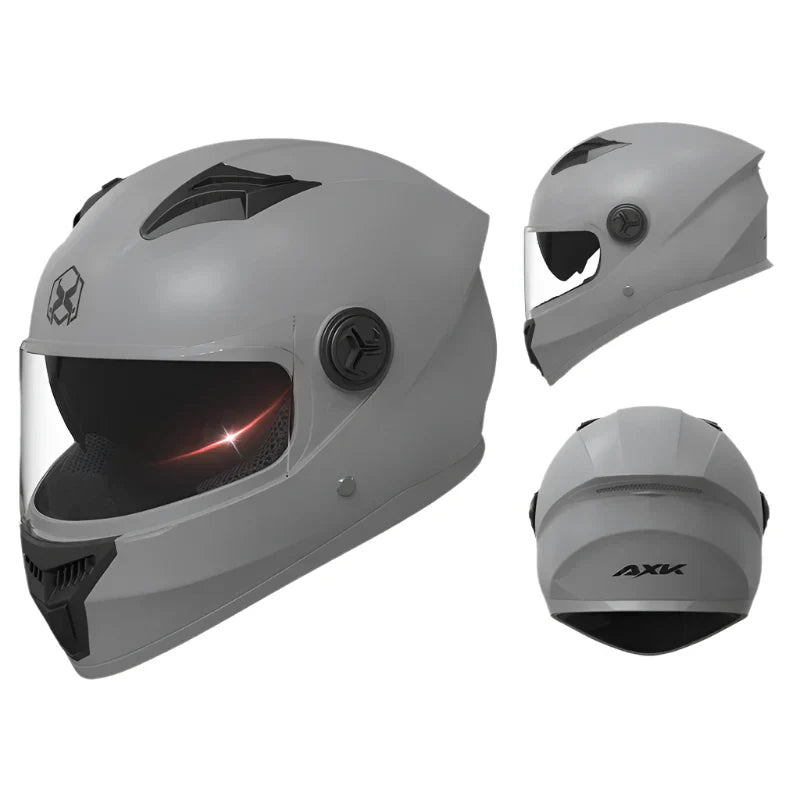 Casque moto intégral Femme Blanc