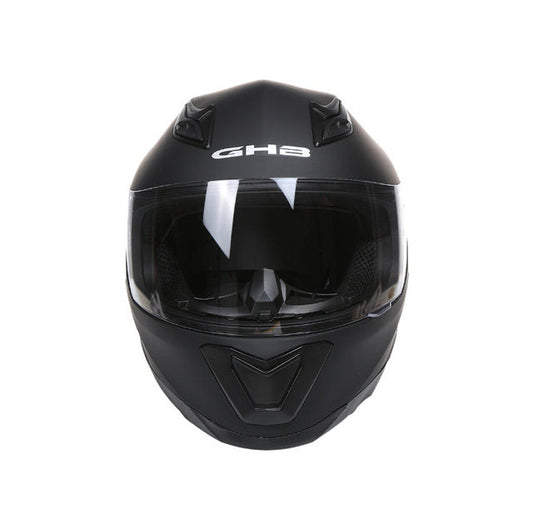 Casque moto intégral Homme | GHB Bleu-Noir/Mate