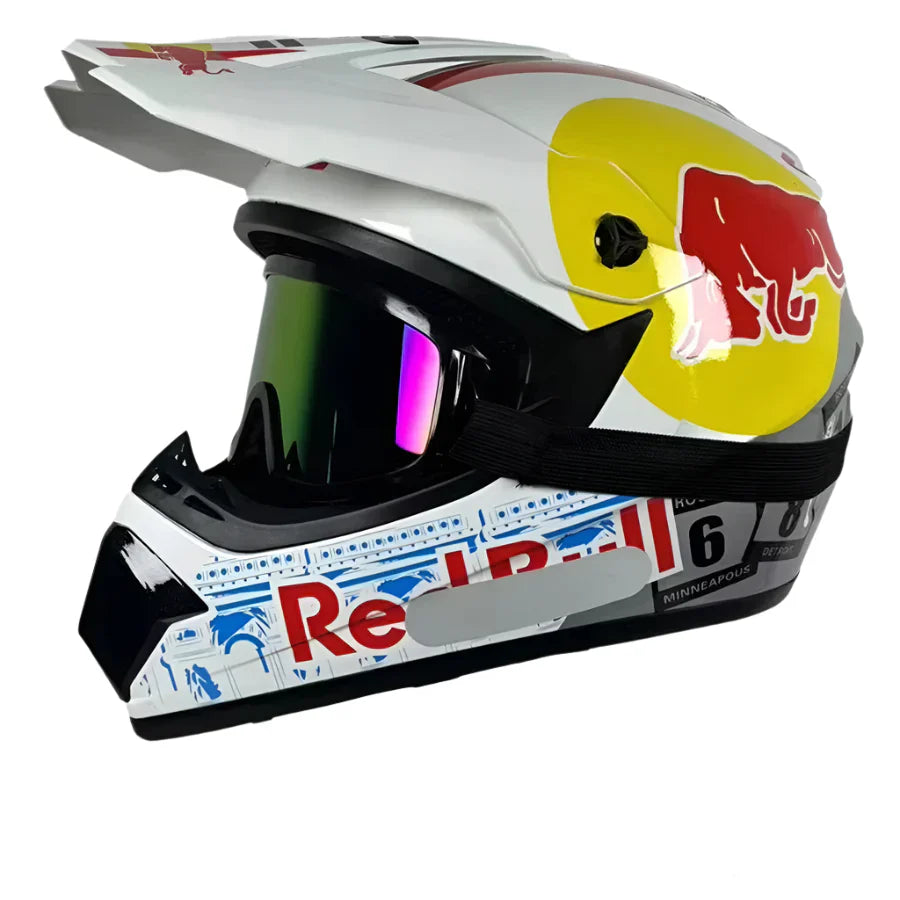 Casque moto cross enfants Bull