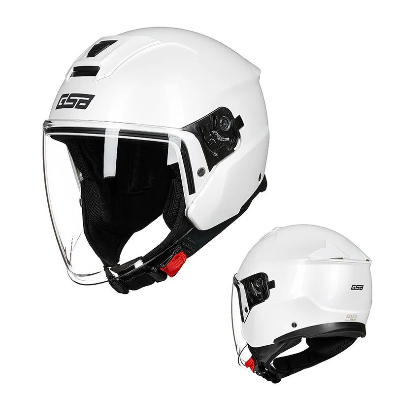 Casque Moto Scooter Semi Ouvert Homme Femme | Casque d'été