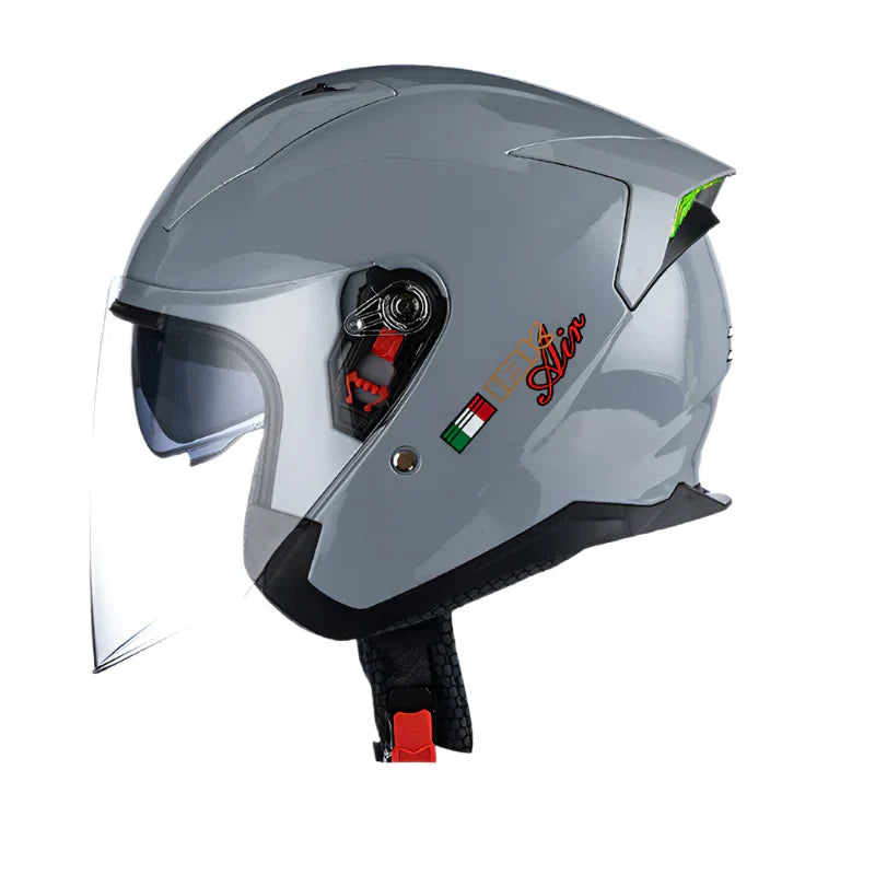 Casque Moto Scooter Homme Femme Demi ouvert