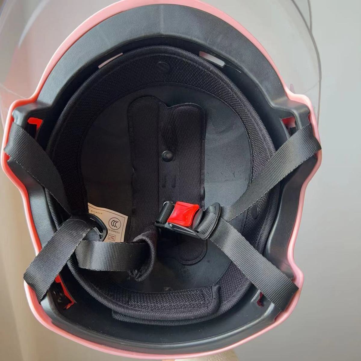 Casque moto vintage Enfant style Hélicoptère rose | 3 à 9 ans