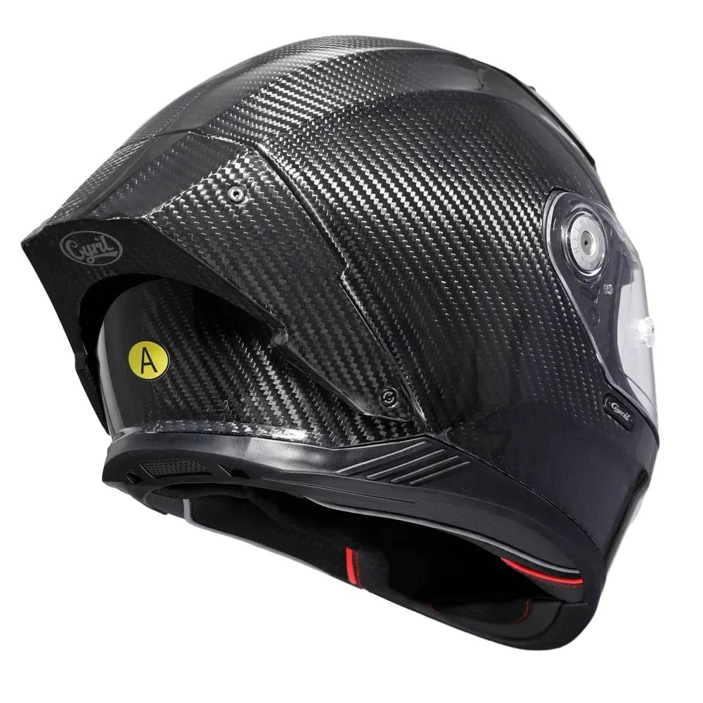 Casque Moto Carbone & Kevlar Intégral | Model Cyril Speed