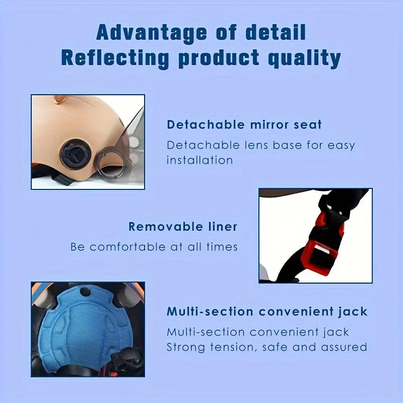 Casque Moto Enfant motif Ourson