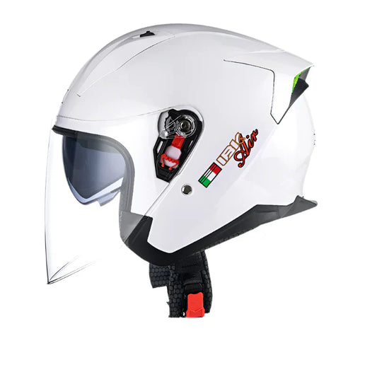 Casque Moto Scooter Homme Femme Demi ouvert