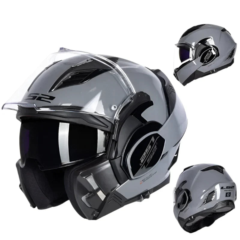 Casque moto Modulable LS2 Valiant 2 | Ls2 Ff900 casques rabattable double lentille modulaire | Casque intégral