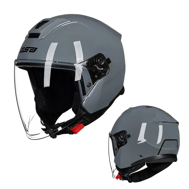 Casque Moto Scooter Semi Ouvert Homme Femme | Casque d'été