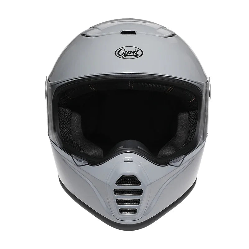 Casque Moto Scorpion Blanc model "Stormtrooper"