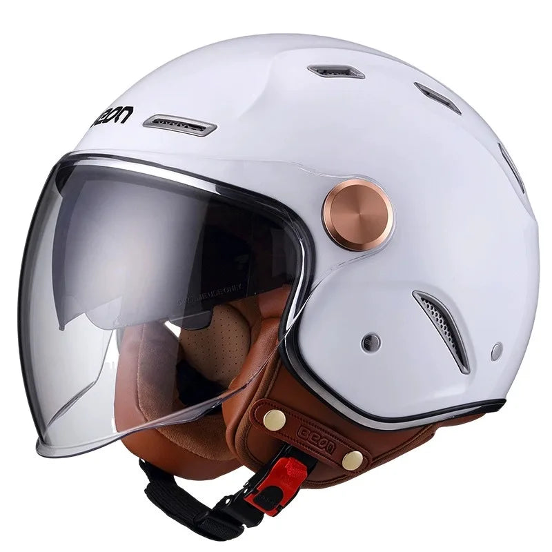 Casque Jet moto Homme & Femme double Visière | BEON MotoBeast