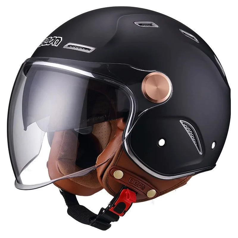 Casque Jet moto Homme & Femme double Visière | BEON MotoBeast