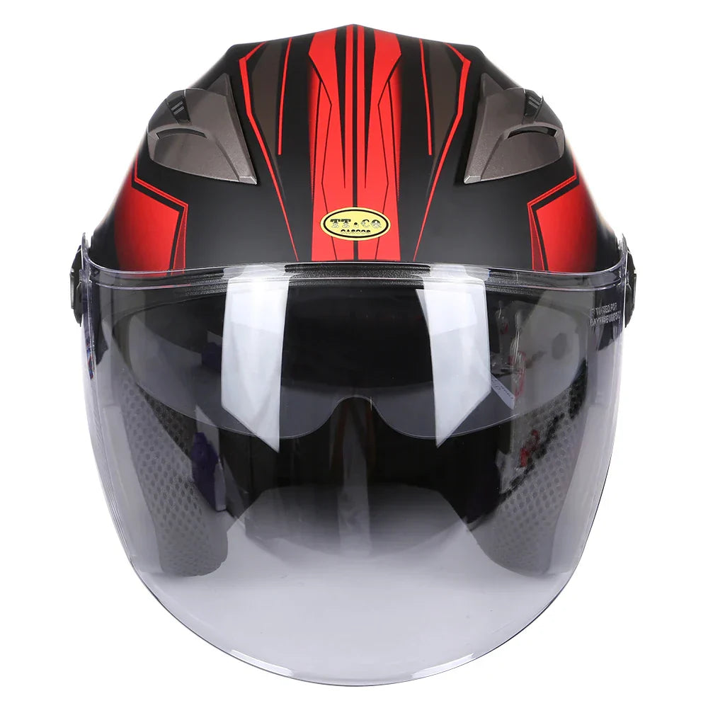 Casque Scooter Double Lentille