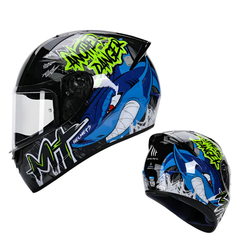 casque moto intégral Homme & Femme  Mt Gox MotoBeast