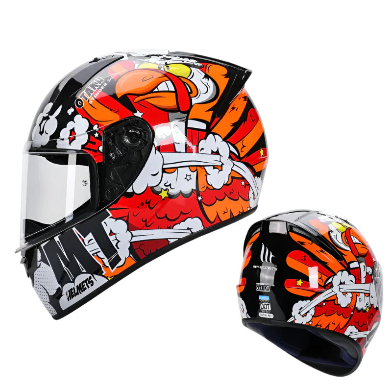 casque moto intégral Homme & Femme  Mt Gox MotoBeast