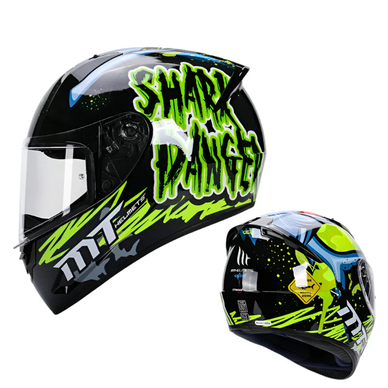 casque moto intégral Homme & Femme  Mt Gox MotoBeast