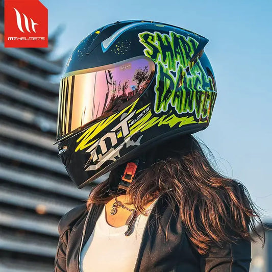 casque moto intégral Homme & Femme  Mt Gox MotoBeast