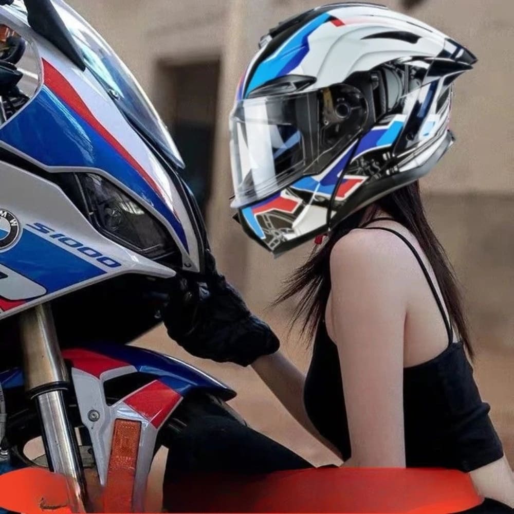 Casque moto Bluetooth intelligent avec protection auditive | Carbon Black