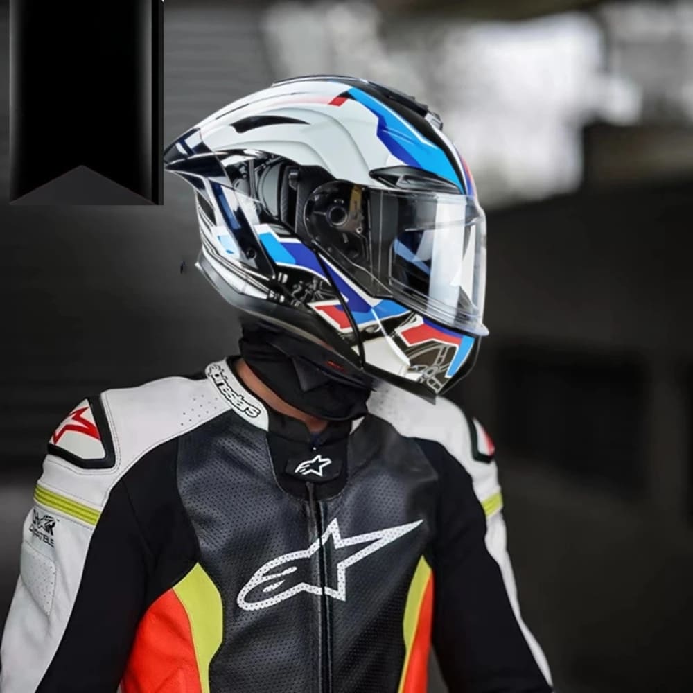 Casque moto Bluetooth intelligent avec protection auditive | Carbon Black