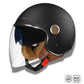Casque moto Femme Retro Vintage "Angel Slump" | Open Face