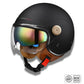 Casque moto Femme Retro Vintage "Angel Slump" | Open Face