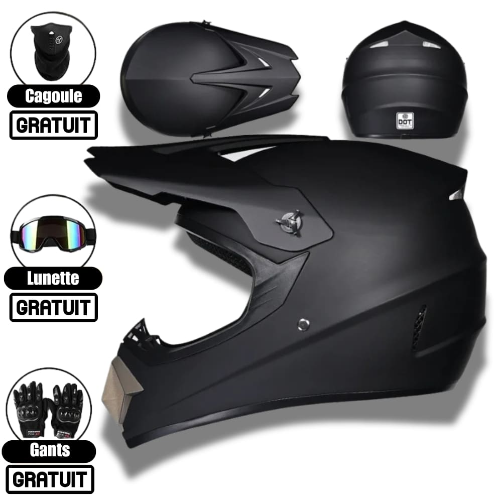 Casque de Moto Cross intégral moto tout-terrain
