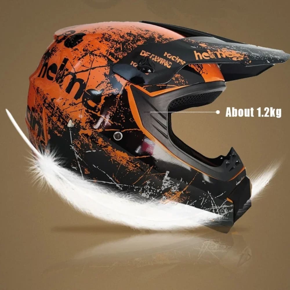 Casque de Moto Cross intégral moto tout-terrain