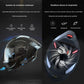 Casque moto Bluetooth intelligent avec protection auditive | Carbon Black