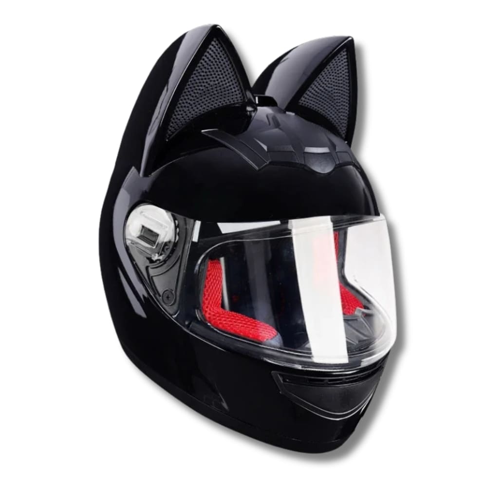 Casque moto Femme Oreille de Chat Noir | Integrale