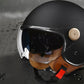 Casque moto Femme Retro Vintage "Angel Slump" | Open Face
