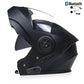 Casque moto Modulable Bluetooth | Noir-Gold | MotoBeast