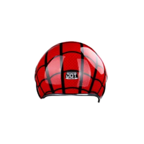 Casque moto enfants | spider man 3 à 9 ans