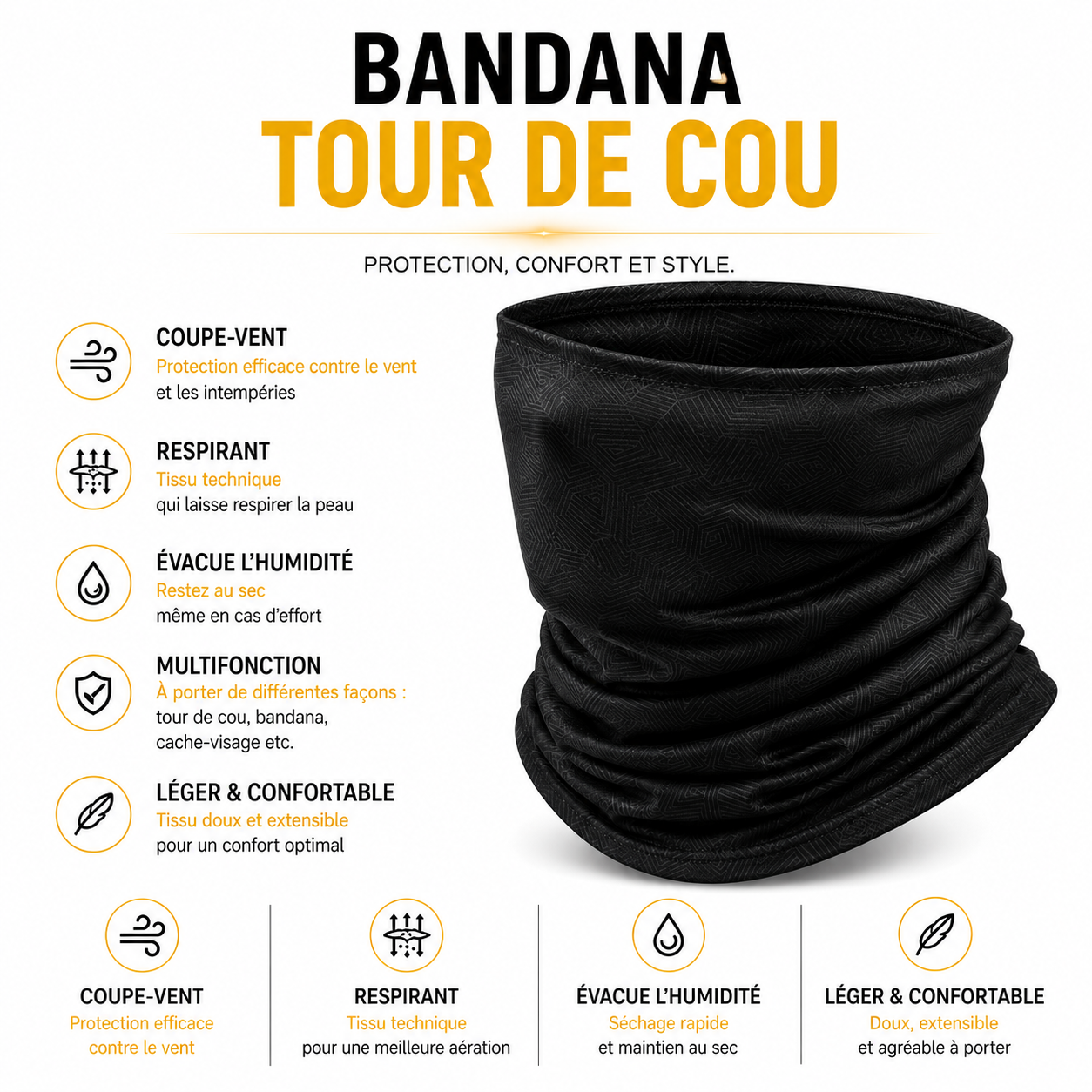 Bandana Tour de Cou