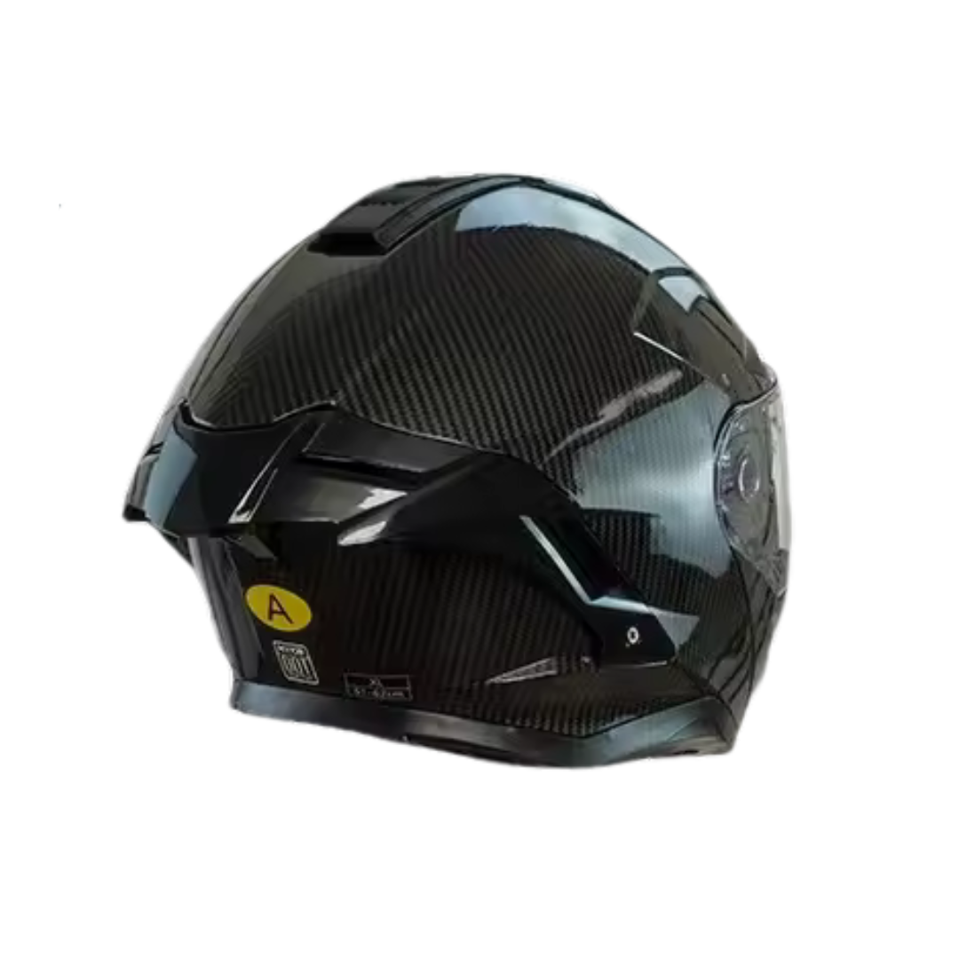 Casque moto Bluetooth intelligent avec protection auditive | Carbon Black