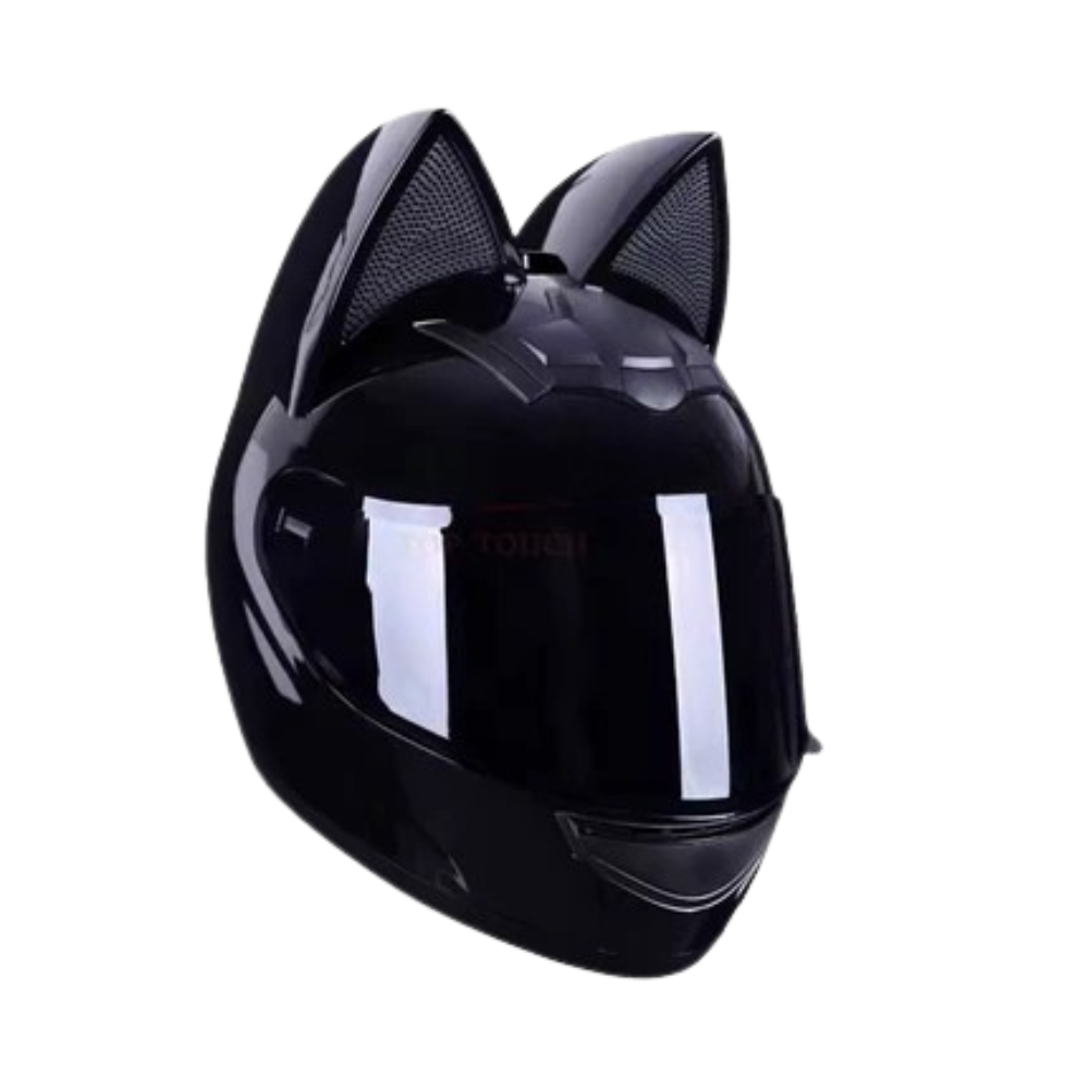 Casque moto Femme Oreille de Chat Noir | Integrale