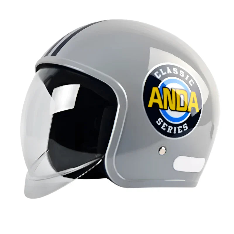 Casque Jet moto Visière integrale