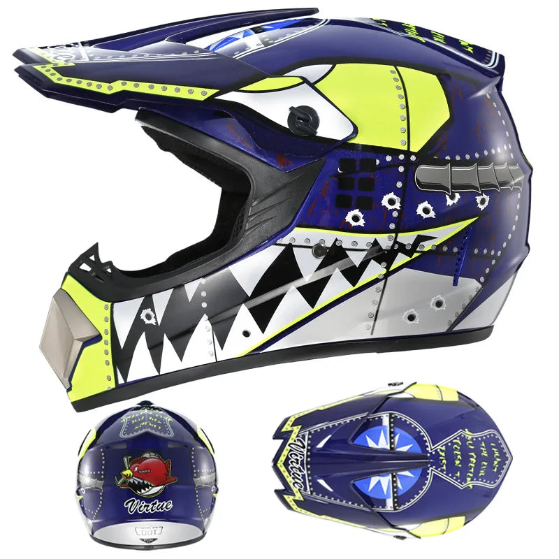 Casque moto enfants Motocross Bmx