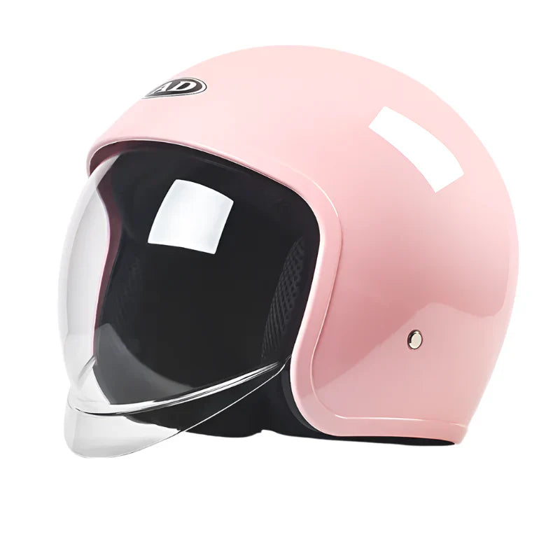 Casque Jet moto Visière integrale