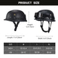 Casque moto Vintage "Cruiser Cuir" avec Lunette