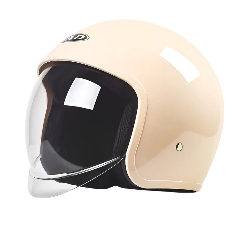 Casque Jet moto Visière integrale